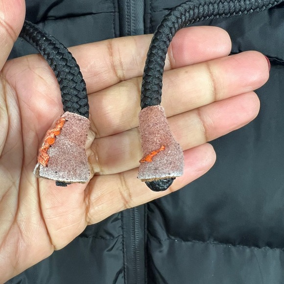 Orolay Women's Long Thickened Down Jacket Puffer Coat Hooded Black XL Y2K - Picture 9 of 11